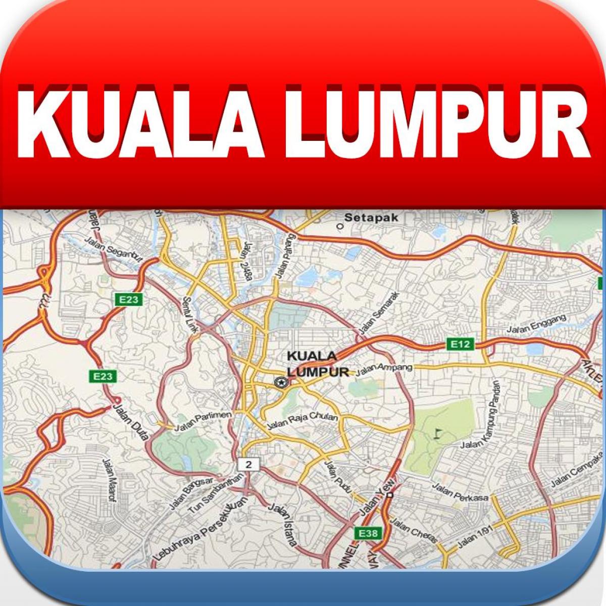 Карта Куала Лумпур offline