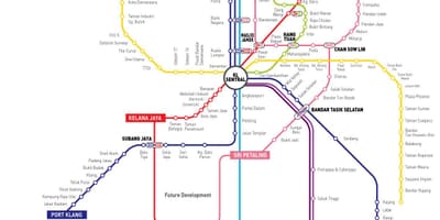 Изграждане на КЛ Сентрал картата 