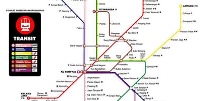 Схема на метрото Куала Лумпур
