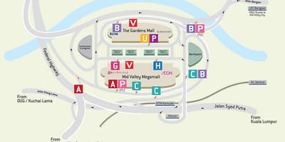 Картата на най-близките забележителности