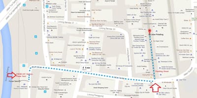 ЛРТ pasar сянката на картата